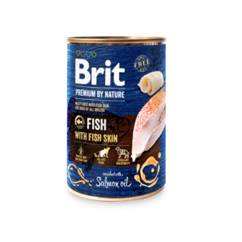BRIT PREMIUM KΟΝΣΕΡΒΑ ΣΚΥΛΟΥ ΨΑΡΙ και ΔΕΡΜΑ ΨΑΡΙΟΥ 400gr BRIT PREMIUM KΟΝΣΕΡΒΑ ΣΚΥΛΟΥ ΨΑΡΙ και ΔΕΡΜΑ ΨΑΡΙΟΥ 400gr